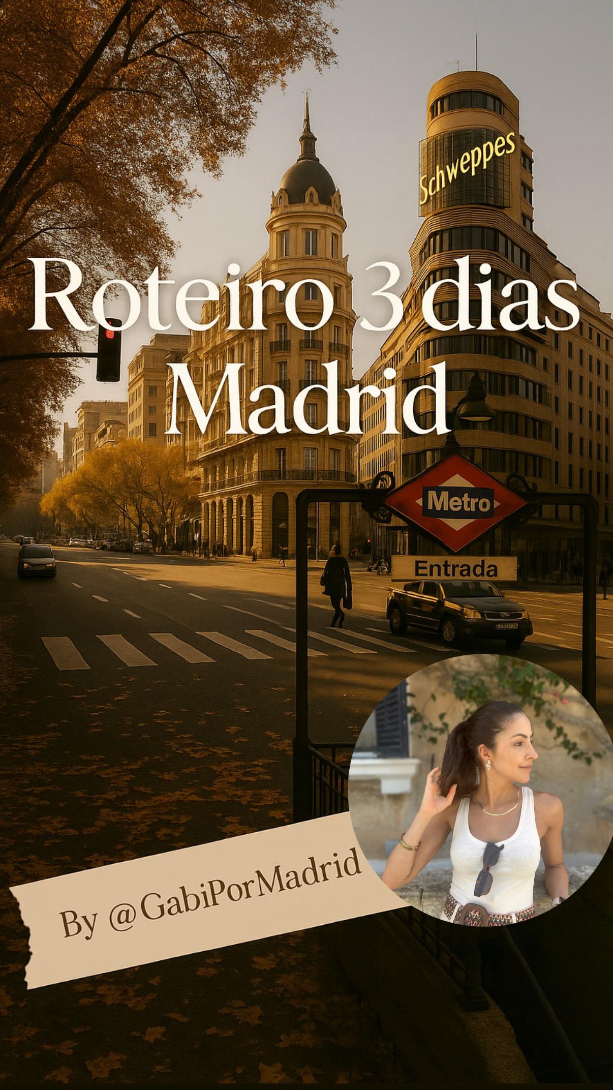 Roteiro 3 dias + 150 lugares para comer em Madrid!